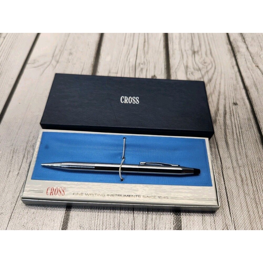 Vintage Cross Classic Century Lustrous Chrome Mechanical Pencil Only 3501 NO PEN